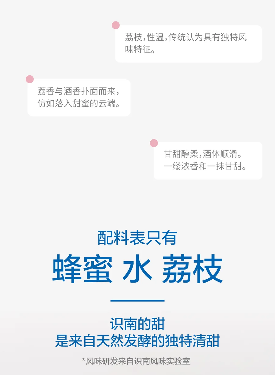识南荔枝蜂蜜酒2026官方电商详情视觉第5张